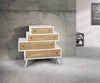 BRUCE---cassettiera-in-abete-spazzolato-110x45x95-Bianco-Milani-Home