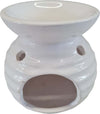 Brucia essenza in ceramica per aromaterapia H 12 cm. Casa e cucina/Decorazioni per interni/Candele e portacandele/Candele/Candele a colonna MagiediNatale.it - Altamura, Commerciovirtuoso.it