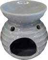 Brucia essenza in ceramica per aromaterapia H 12 cm. Casa e cucina/Decorazioni per interni/Candele e portacandele/Candele/Candele a colonna MagiediNatale.it - Altamura, Commerciovirtuoso.it