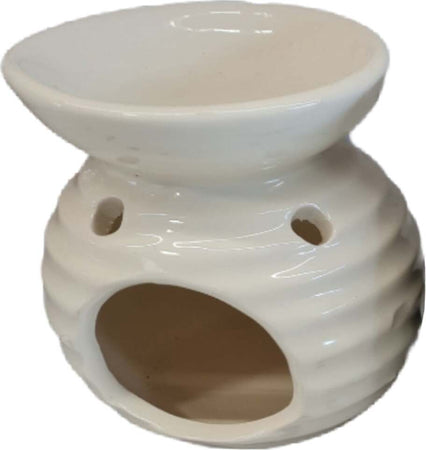 Brucia essenza in ceramica per aromaterapia H 12 cm. Casa e cucina/Decorazioni per interni/Candele e portacandele/Candele/Candele a colonna MagiediNatale.it - Altamura, Commerciovirtuoso.it