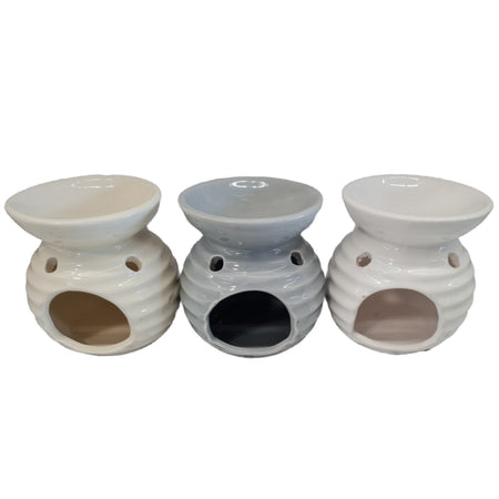 Brucia essenza in ceramica per aromaterapia H 12 cm.