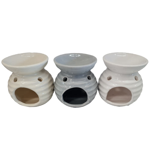 Brucia essenza in ceramica per aromaterapia H 12 cm.
