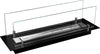 Bruciatore a Bioetanolo in Acciaio con vetri serbatoio da incasso da 0,7 lt 65 cm Fai da te/Caminetti e accessori/Caminetti gel ed etanolo Decor Space - Altamura, Commerciovirtuoso.it