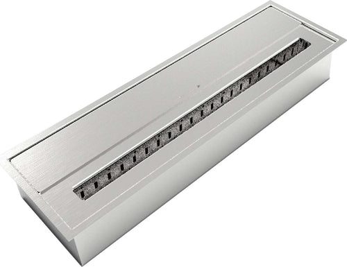 Bruciatore a Bioetanolo in Acciaio Inox serbatoio da incasso con lana di roccia da 4,5 lt 61 cm Fai da te/Prodotti per la costruzione/Riscaldamento e raffreddamento/Sistemi mobili di climatizzazione/Riscaldamento/Caminetti gel ed etanolo Decor Space - Altamura, Commerciovirtuoso.it