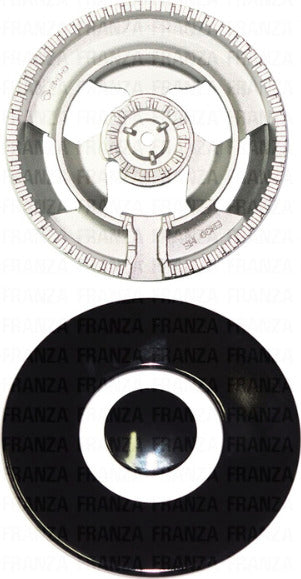 Bruciatore-Con-Piattelli-Tripla-Corona-Piano-Cottura-Cucina-Gas-De'longhi-Elba