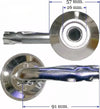 Bruciatore-fornello-Parker-ausiliario-piccolo-tubo-lungo-ricambio-originale