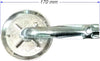 Bruciatore-fornello-Parker-rapido-medio-dentato-tubo-lungo-originale