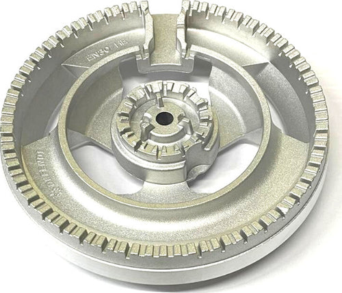 BRUCIATORE TRIPLA CORONA PIANO COTTURA PER ARISTON FRANKE BEKO WHIRLPOOL E ALTRE Casa e cucina/Utensili da cucina/Bruciatori da cucina Rossi Ricambi - Venetico Marina, Commerciovirtuoso.it