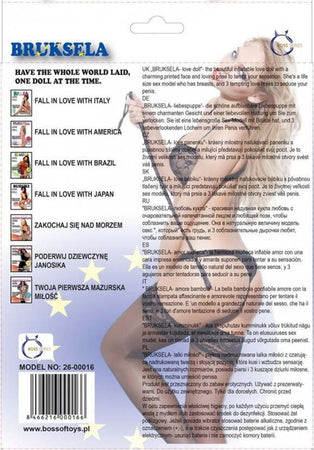 Bruksela Love Doll Bambola Gonfiabile Bianca Bionda Europea Grandezza Reale 3 Fori Salute e cura della persona/Erotismo e contraccezione/Sex toys/Bambole sessuali Kondorama - Martinsicuro, Commerciovirtuoso.it