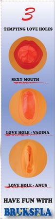 Bruksela Love Doll Bambola Gonfiabile Bianca Bionda Europea Grandezza Reale 3 Fori Salute e cura della persona/Erotismo e contraccezione/Sex toys/Bambole sessuali Kondorama - Martinsicuro, Commerciovirtuoso.it