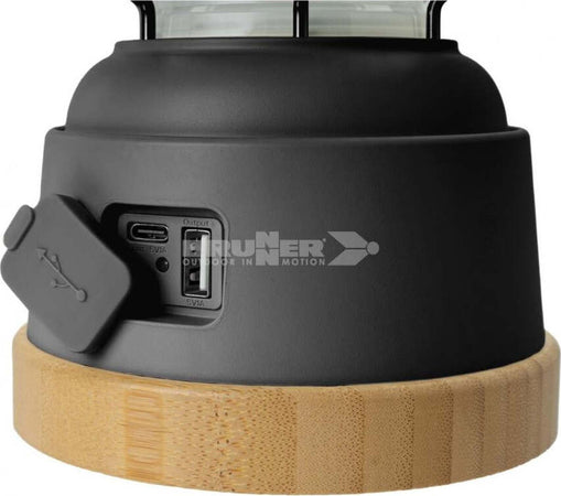 BRUNNER-Lampada-campeggio-Lyss-Nero