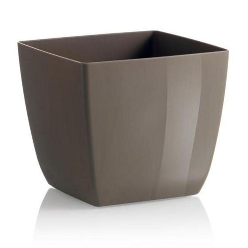 Vaso quadrato da esterno color santiago per piante e fiori