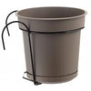 Vaso con Supporto in metallo per balcone Hydral per fiori e piante
