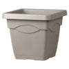 Vaso ''Quadro Basic'' in plastica per fiori e piante da esterno