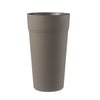Vaso tondo alto Stem Element in Plastica da esterno e giardino per piante e fiori