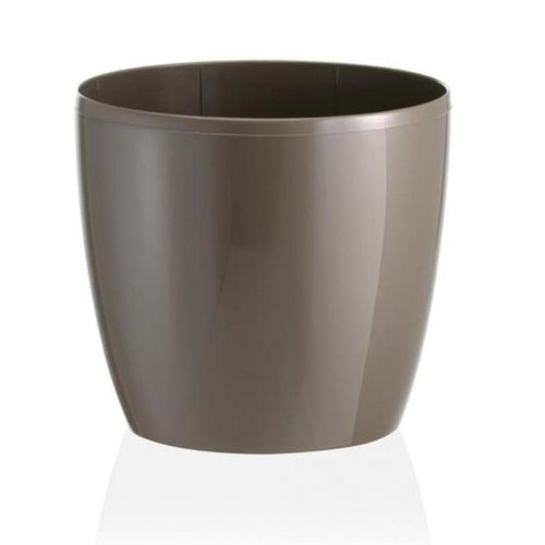 Vaso tondo Madeira Luxy Colour in plastica colorati da esterno e giardino fiori piante