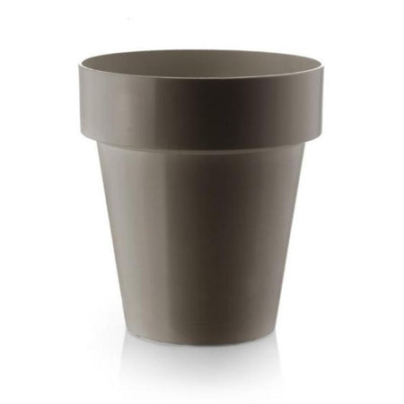 Vaso tondo "Porto Colour" in plastica colorati da esterno e giardino per fiori e piante
