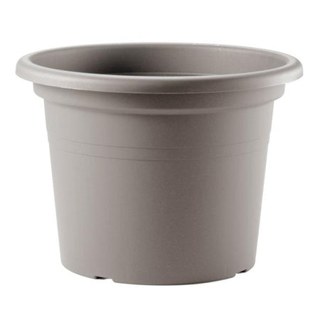 Vaso tondo in plastica "Cilindro Basic" colorato per giardino piante e fiori