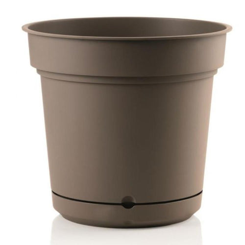 Vaso tondo con sottovaso Hydral Element per fiori e piante