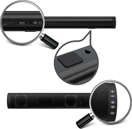 Bs-41 Tv Soundbar Altoparlante Bt Radio Fm Sistema Home Theater Fissaggio Muro Elettronica e telefonia > Accessori Audio e Video > Casse Portatili Trade Shop italia - Napoli, Commerciovirtuoso.it