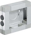 BTICINO---CONTENITORE-SUPERFICIALE-PER-QUADRO-DISPLAY-NUMERICO-12-E-24-CHIAMATE-Dim.-H=145-x-L=150-x-P=-45---COLORE-ALL-METAL