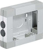 BTICINO---CONTENITORE-SUPERFICIALE-PER-QUADRO-DISPLAY-NUMERICO-12-E-24-CHIAMATE-Dim.-H=145-x-L=150-x-P=-45---COLORE-ALL-METAL