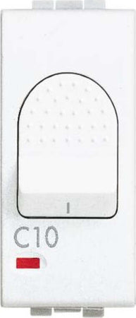 BTICINO---INTERRUTTORE-AUTOMATICO-MAGNETOTERMICO-LIGHT-6A-230V---1-POLO-PROTETTO---COLORE-BIANCO