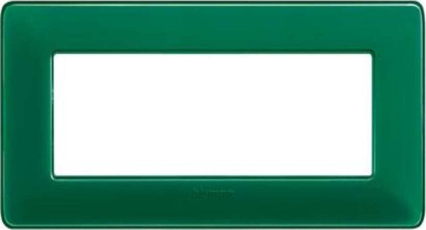 BTICINO---MATIX-PLACCA-6-MODULI---COLORE-VERDE-SMERALDO-E-MATERIALE-TECNOPOLIMERO