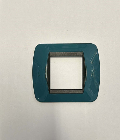 BTICINO---PLACCA-2-MODULI-BLU-METRO-L4802BU