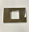 BTICINO---PLACCA-2-MODULI-CROMATA-NT4819CR***