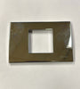 BTICINO---PLACCA-2-MODULI-CROMATA-NT4819CR***