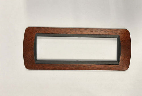 BTICINO---PLACCA-7-MODULI-IN-LEGNO-DI-MOGANO-L4807LMG