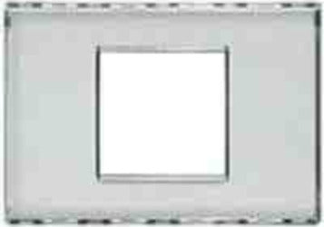 BTICINO---PLACCA-LIGHT-2-MODULI-COLORE-KRISTALL-N4819KR