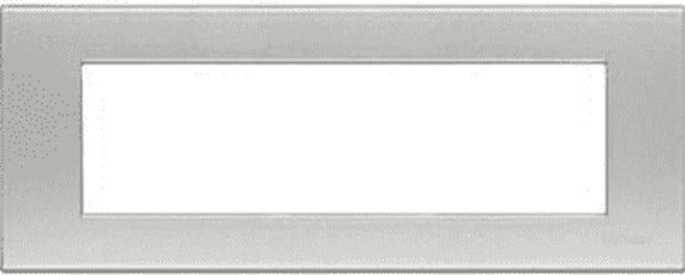 BTICINO---PLACCA-LIVING-7-MODULI-COLORE-GIALLO-PERLA-L4807YN