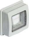 BTICINO---SUPPORTO-IDROBOX-CON-CALOTTA-IP55---MATIX-MAGIC-FLANGIA