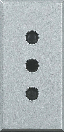 BTICINO-AXOLUTE---PRESA-STANDARD-2P+T-10A-250V-GRIGIO-CHIARO-HC4113