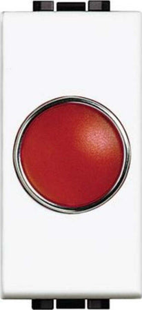 BTICINO-LIGHT---PORTALAMPADA-CON-DIFFUSORE-ROSSO---COLORE-BIANCO