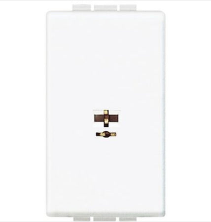 BTICINO-LIGHT---PRESA-DIN-CONNETTORE-HI-FI-/-PUNTO-LINEA-BIANCO
