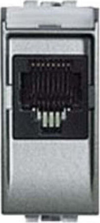 BTICINO-LIGHT-TECH---CONNETTORE-RJ45-A/B-FTP-CAT5E-TECH-COD-NT4262/5S