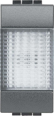 BTICINO-LIVING-INTERRUTTORE-PORTALAMPADA-SPIA-TRASPARENTE-L4371T