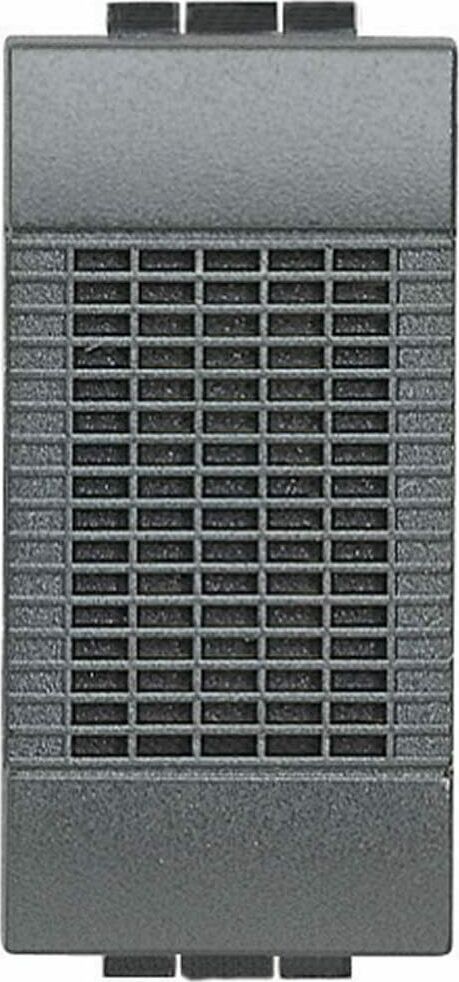 BTICINO-LIVINGLIGHT---SUONERIA-BRONZO-8VA-230V-ANTRACITE-SL4351/230F