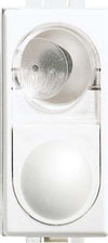 BTICINO-LUNA---PORTALAMPADA-SPIA-CON-DIFFUSORE-ROSSO---ILLUMINABILE-CON-LED---COLORE-BIANCO
