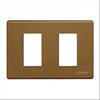 BTICINO-MAGIC---PLACCA-2-MODULI-BRONZO-503/2A/BR