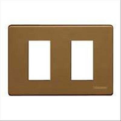 BTICINO-MAGIC---PLACCA-2-MODULI-BRONZO-503/2A/BR