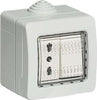 Bticino-Scatola-Elettrica-Completa-con-Presa-e-Deviatore-IDROBOX-Serie-Matix-S25502V1F