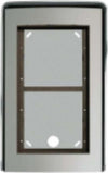 BTICINO-TERRANEO---SFERA-CONTENITORE-DA-PARETE-A-2-MODULI-+-TETTO-FINITURA-ALLMETAL