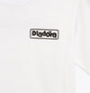 T-shirt Diadora Bambino Bianca con Logo - Collezione PE2026