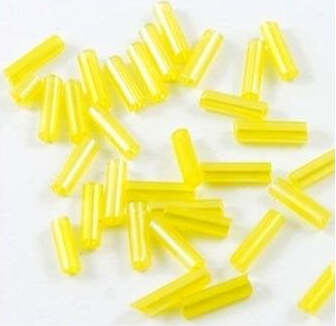 Bugle-Beads-1445-2-mm,-confezione-da-1,-colore:-Giallo