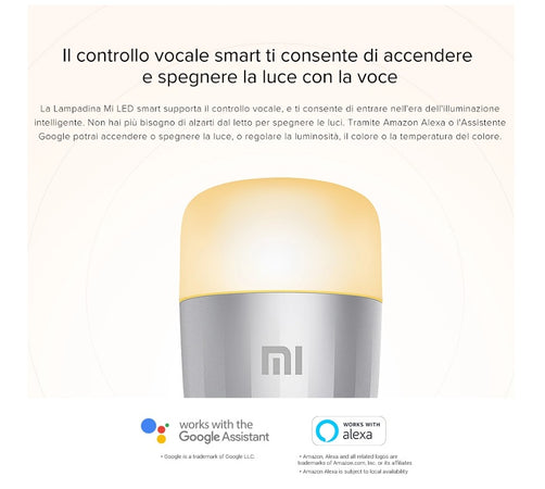 XIAOMI Mi LED Smart Bulb Lampadina Smart