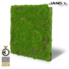 JANGAL Pannelli acustici Modulabili in FLORA sintetica ULTRAREALISTICA 52x52cm mod. FOREST GREEN BULK - Eternal Parquet